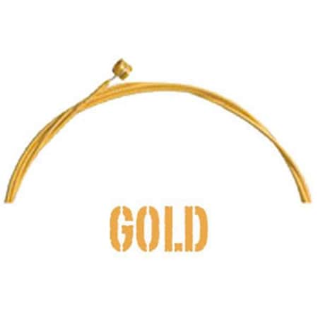 Aurora Aurora AURGLD9-46 Premium Electric 9 LH Gauge Guitar Strings Light; Gold AURGLD9-46